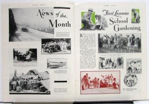 1932 Ford News June Issue Color Paint Combinations & Wheel Colors Available Orig