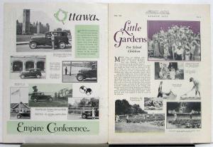 1932 Ford News August Issue June July Truck Display Ads Original