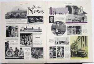 1932 Ford News August Issue June July Truck Display Ads Original