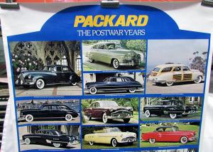 1947-1958 Packard Models Postwar Years Poster By Automobile Quarterly