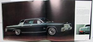 1964 Chrysler Imperial Crown LeBaron Prestige Oversized Color Sales Brochure