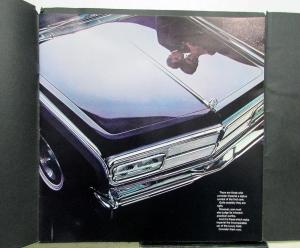 Original 1965 Chrysler Imperial LeBaron Crown Limo Prestige Sales Brochure XL