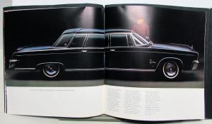 Original 1965 Chrysler Imperial LeBaron Crown Limo Prestige Sales Brochure XL