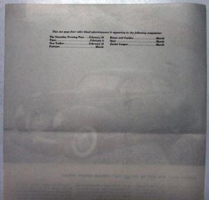 1939 Lincoln Zephyr V12 Two Door Sedan Ad Proof