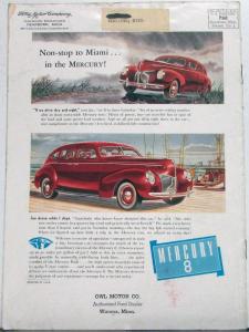 1940 Ford News Magazine March Issue Original