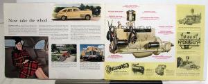 1941 Pontiac Deluxe Streamliner Custom Torpedo Fleet Six Eight Sales Brochure