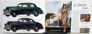 1942 Pontiac Streamliner Torpedo Original Dealer Sales Brochure Large Prestige