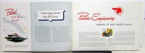 1942 Pontiac Streamliner Torpedo Original Dealer Sales Brochure Large Prestige