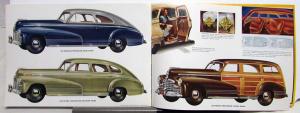 1942 Pontiac Streamliner Torpedo Original Dealer Sales Brochure Large Prestige