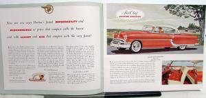 1954 Pontiac Star Chief Silver Streak Chieftain Sales Brochure Large Prestige