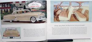 1954 Pontiac Star Chief Silver Streak Chieftain Sales Brochure Large Prestige