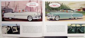 1954 Pontiac Star Chief Silver Streak Chieftain Sales Brochure Large Prestige