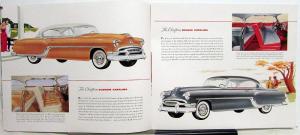 1954 Pontiac Star Chief Silver Streak Chieftain Sales Brochure Large Prestige