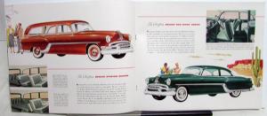 1954 Pontiac Star Chief Silver Streak Chieftain Sales Brochure Large Prestige