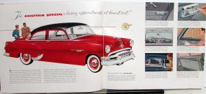 1954 Pontiac Star Chief Silver Streak Chieftain Sales Brochure Large Prestige