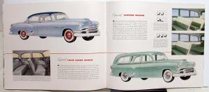 1954 Pontiac Star Chief Silver Streak Chieftain Sales Brochure Large Prestige