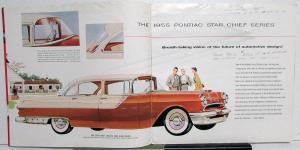 1955 Pontiac Dealer Sales Brochure Star Chief Chieftain Catalina Large