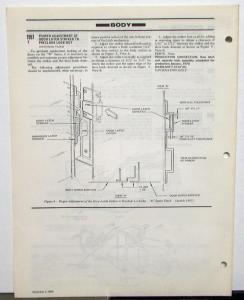 1969 Ford Service Department Technical Service Bulletin Nov 7 No 126