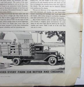 1934 Ford V8 Truck Ad Proof