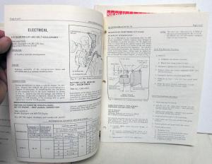 1968 Lincoln Mercury Division Service Bulletins Lot - 1968 Series