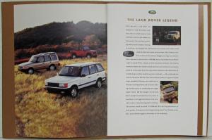 1995 Land Rover Defender 90 Sales Brochure Original