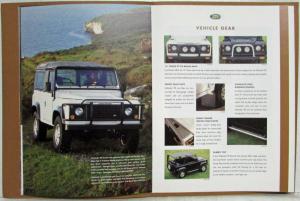 1995 Land Rover Defender 90 Sales Brochure Original