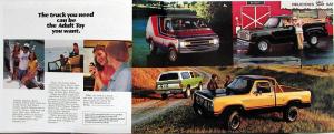 1978 Dodge Adult Toys Trucks Warlock Power Wagon 4x4 Vans Sales Brochure Orig