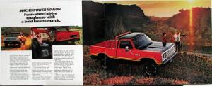 1978 Dodge Adult Toys Trucks Warlock Power Wagon 4x4 Vans Sales Brochure Orig