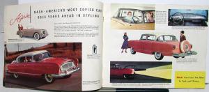 1955 Nash Dealer Prestige Brochure Ambassador Statesman Rambler Metropolitan