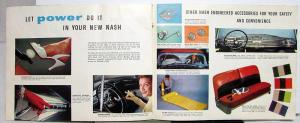 1955 Nash Dealer Prestige Brochure Ambassador Statesman Rambler Metropolitan