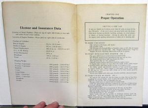 1925-1926 Willys-Knight Model 66 Owners Manual Care & Operation Instructions