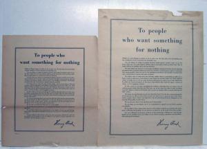 1957 Henry Ford Letter To People Who Want Something For Nothing Ad Proof