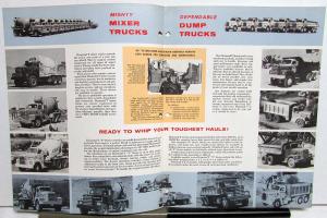 1965 Diamond T P Series Truck Models Dealer Sales Folder 4X2 4X4 6X4 6X6