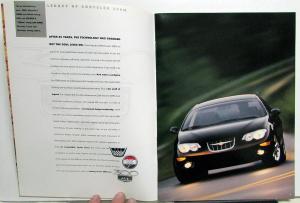 2000 Chrysler 300M Original Color Sales Brochure