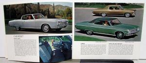 1970 General Motors Shareholders Brochure Specs/Pricing Chevrolet Pontiac Buick