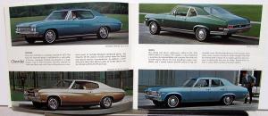 1970 General Motors Shareholders Brochure Specs/Pricing Chevrolet Pontiac Buick