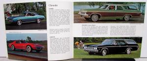 1970 General Motors Shareholders Brochure Specs/Pricing Chevrolet Pontiac Buick