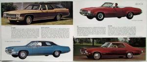 1971 General Motors Shareholders Brochure Specs/Pricing Chevrolet Pontiac Buick