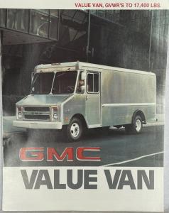 1977 GMC Value Van Sales Brochure