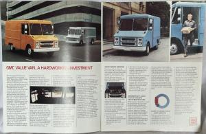 1977 GMC Value Van Sales Brochure