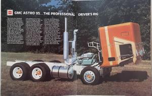 1977 GMC Astro 95 Truck Sales Brochure