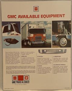 1977 GMC Astro 95 Truck Sales Brochure