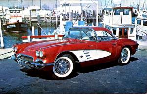 1962 Chevrolet Corvette Postcard