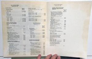 1963 63 1/2 Ford Falcon Dealer Illustrated Pricing & Specification Manual Repro