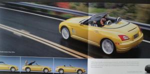 2005 Chrysler Crossfire Color Sales Brochure