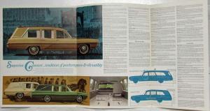 1967 Pontiac Chassis with Superior Coaches Large Sales Brochure - Hearse Limo