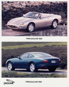 1998 Jaguar XK8 Color Press Photo 0052