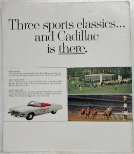 1973 Cadillac Sales Brochure - Fleetwood DeVille Calais Eldorado Indy Pace Car