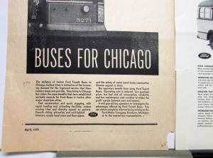 1938 Ford Transit Bus Features Why Revenue Goes Up Cost Goes Down Ad Proof Orig