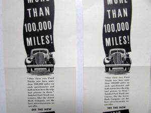 1939 Ford V8 Trucks & Commercial Cars Choose Your Power Ad Proof Orig